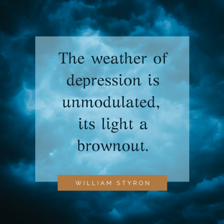 The weather of depression