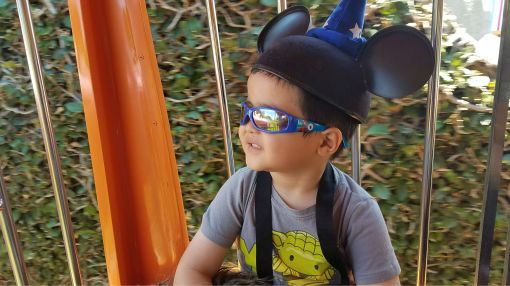 On Casey Jr - monkey car